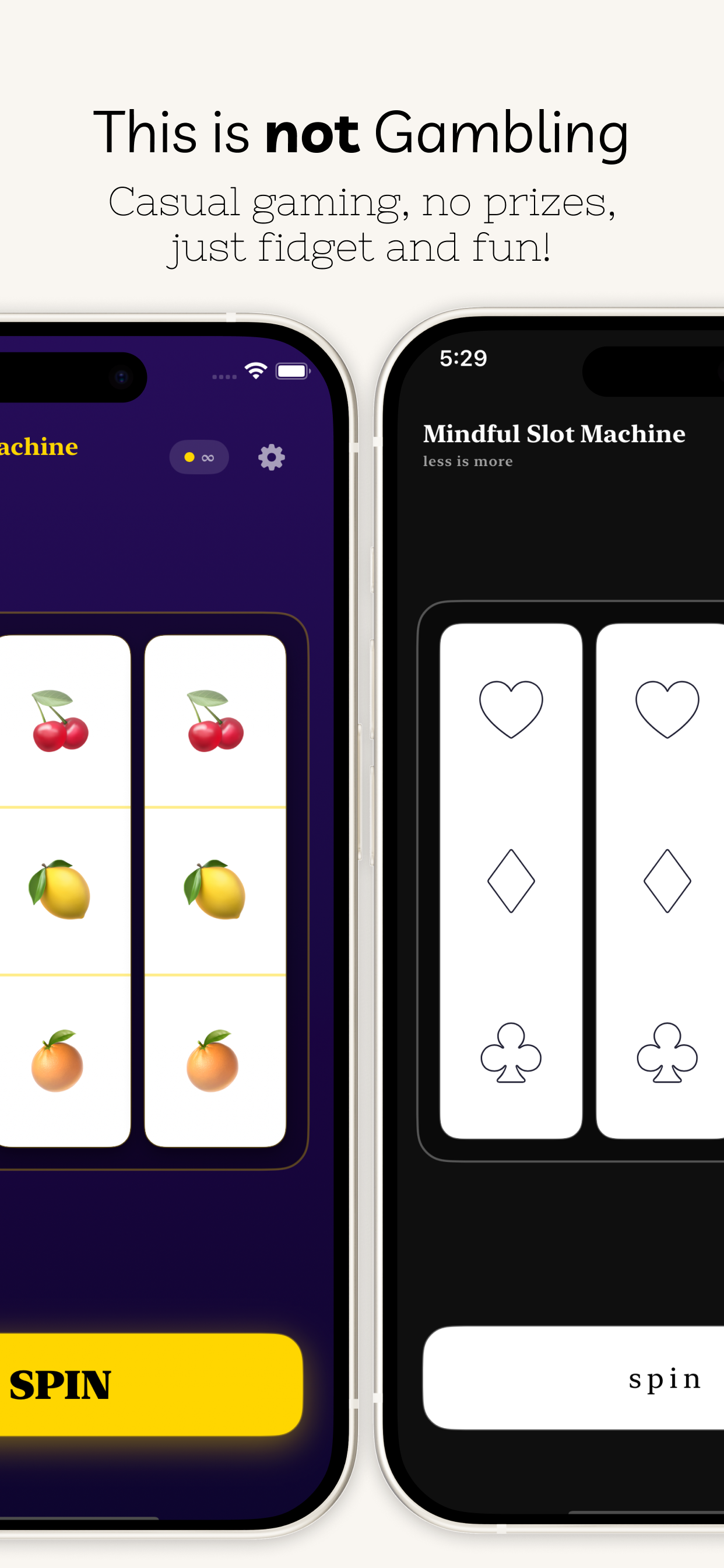 Not Gambling